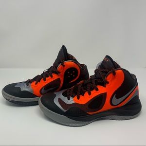 Orange Nike men’s shoes